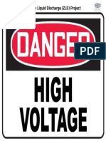 Danger - High Voltage