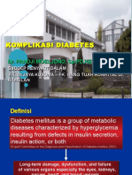 Komplikasi Diabetes 2015