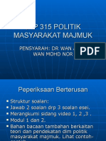 Perkembangan Kajian Politik Masyarakat Majmuk