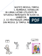 Imperativul Prezent - Formare