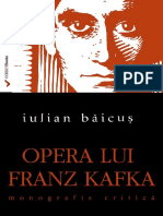 (Preview) 978-606-599-891-9 Opera Lui Franz Kafka