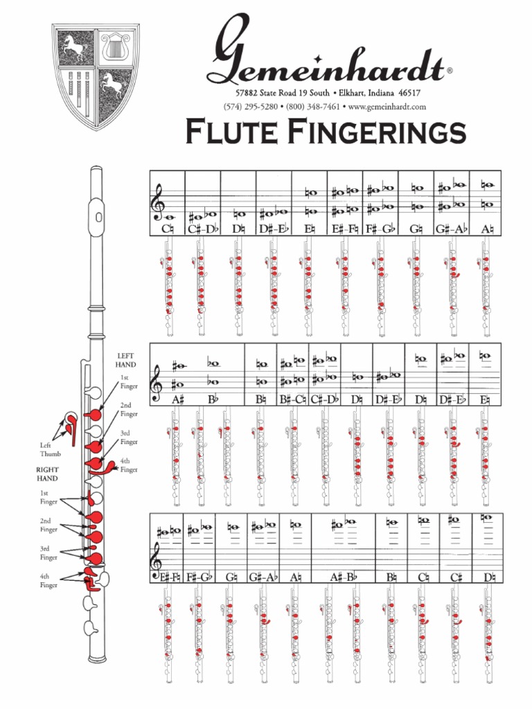 FingeringCharts PDF | PDF