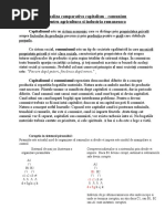 Analiza Comparativa Capitalism-Comunism - IsTORIE