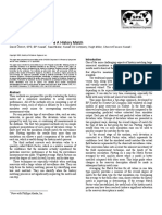 SPE 75223 Using Statistics To Evaluate A History Match