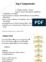 Swing Components: Packet Javax