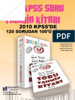 KPSS 2010 Soru Tahmin Kitabı