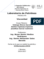 Laboratorio de Petroleos. Informe 5