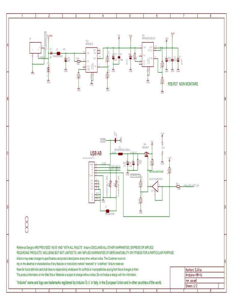 Arduino M0 Schematic PDF | PDF | Digital Electronics | Common Law