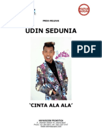 Press Release Udin Sedunia - Cinta Ala Ala