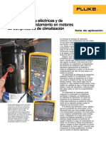 Comprobaciones Eléctricas y de Resistencia Del Aislamiento en Motores de Compresores de Climatización PDF