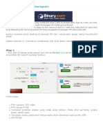 Cara Trading Binary Di Kontrak Differ Digit (DD) PDF