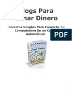 Blogs para Ganar Dinero PDF