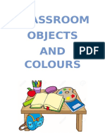 Classroom Objects - Colours Bits