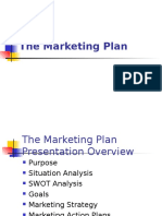 Marketing Plan Details