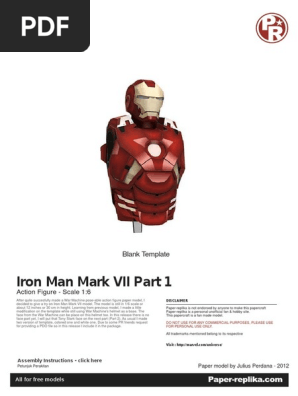 224 Iron Man Mark 7 Part 1 White