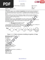 Theory of Computation Notes