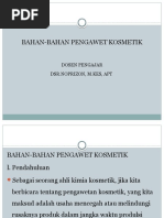 Download Kuliah 13 Bahan-bahan Pengawet Kosmetik by Rangga Mandela SN336047899 doc pdf