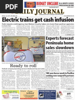 Electric Trains Get Cash Infusion: Budget Unclear