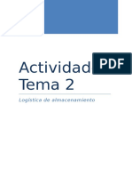 Actividades Logistica Almacenamiento