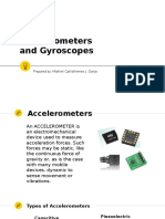 Accelerometers and Gyroscopes