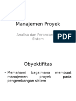 APS Manajemen Proyek