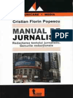 Cristian Florin Popescu - Manual Jurnalism