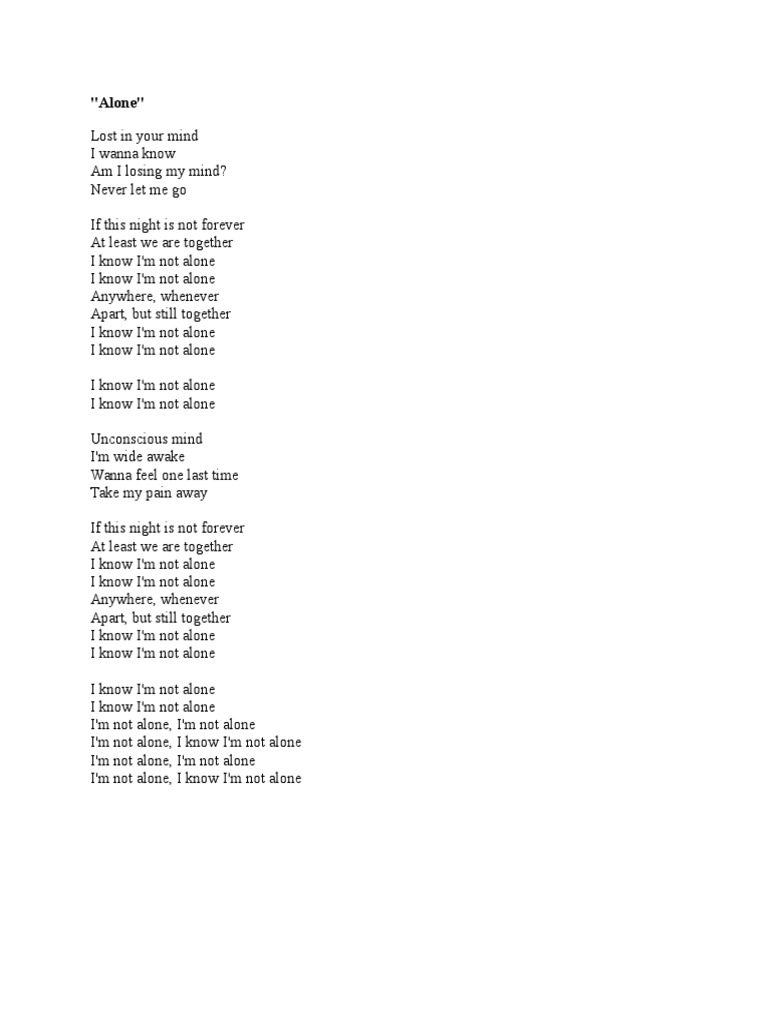 Alan Walker - ALONE (Lyrics) 