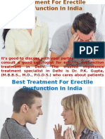 Best Sex Doctor For ED Treatment in Delhi