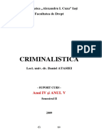 Criminalistica Suport de Curs aspecte pe larg