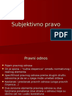 Subjektivno Pravo I Zloupotreba Prava