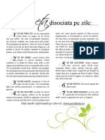 Dieta Disociata Pe Zile PDF