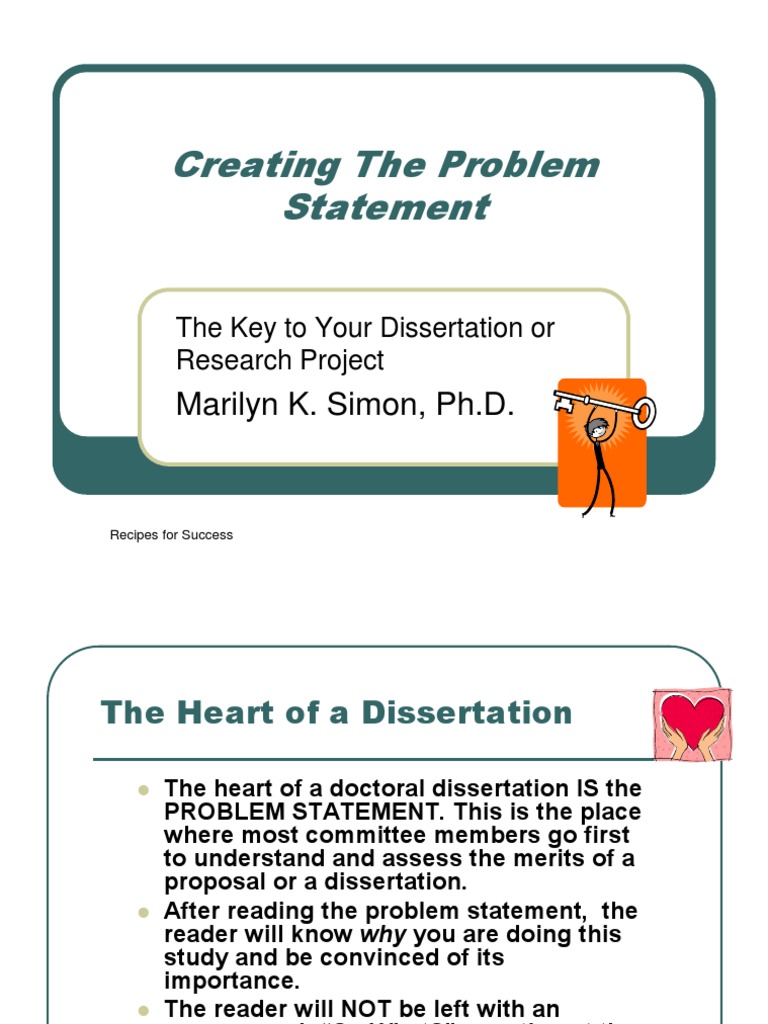 Creating The Problem Statement PDF | PDF | Qualitative Research ...