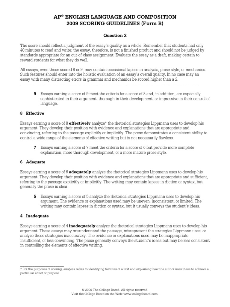 Ap lit q2 essay examples picture