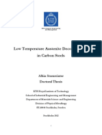 Descomposicion Austenita A Baja Temperatura