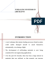 Role of Self Healing Systems in Aircrafts