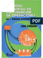 Investigacion de Operaciones (Vol.1) - Prawda PDF