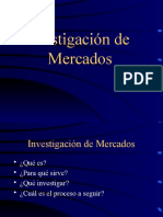 Investigación de Mercados Completo