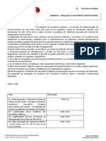 Espelho - Simulado Constitucional - XXI Exame Da OAB - 2 Fase