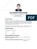 Curriculum Vitae LV