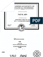 Course ASME VIII - Div 1