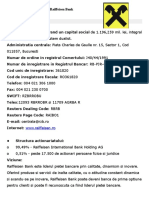 Referat Analiza SWOT La Banca Raiffeisen Bank