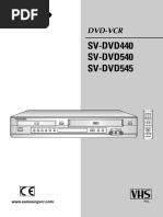 SV-DVD440 SV-DVD540 SV-DVD545