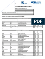 MB MSc Verfahrenstechnik Studienplan