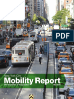 NYCDOT Mobility [Bus] Report, May 2016