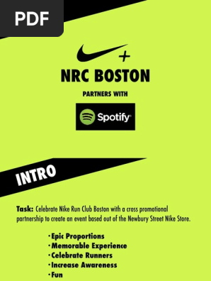 nike run club spotify not working
