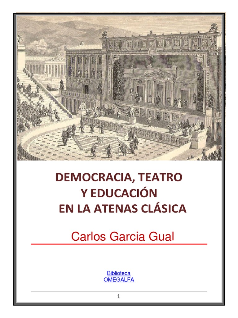 Teatro y Democracia en Atenas Clásica | PDF | Tragedia griega | Teatro