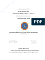 Asignacion Transferencia de Calor Metodos Numericos