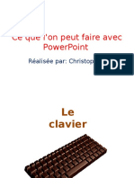 Ce Que l'on Peut Faire Avec PowerPoint