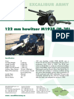 122 MM Howitzer M1938 (M-30) : Specification