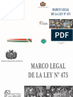 Marco Legal Ley 475